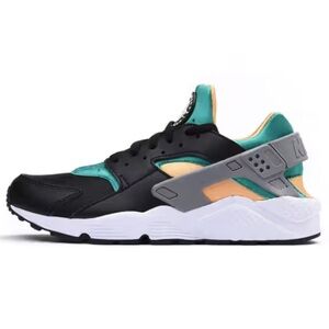 Black and Teal Sneakers with Gray Accents Nike Air Huarache "Catalina" sneaker